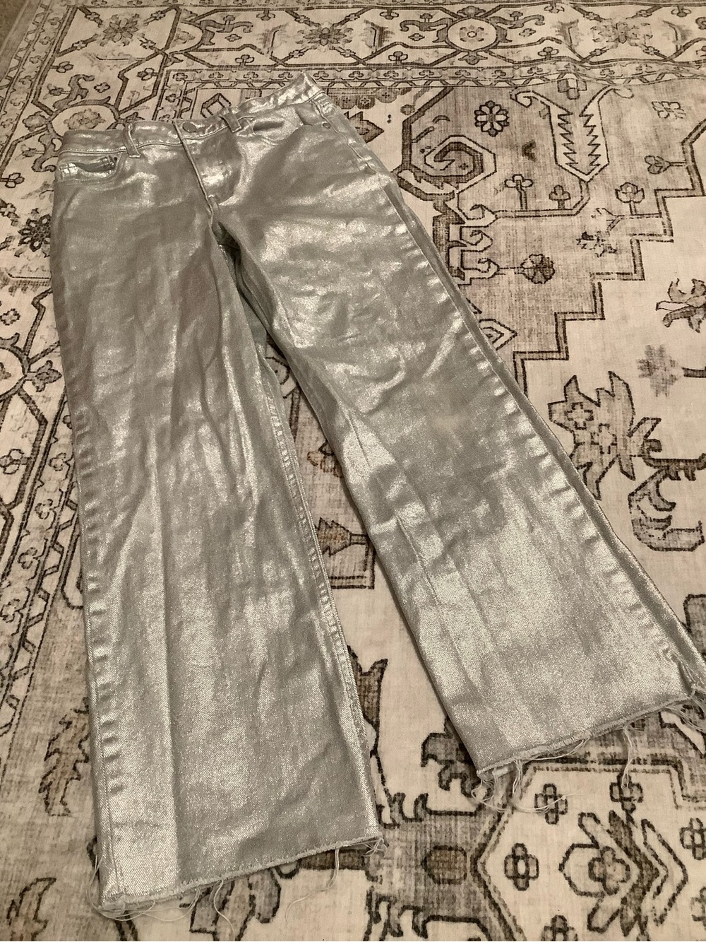 art class Metallic Silver Girls Jeans